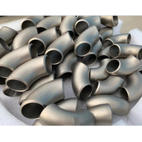 Raccords de tuyauterie en acier inoxydable 304 poli à basse pression, coudes à 90 degrés forgés et soudés