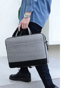 Wholesale Custom Simple Casual Waterproof Durable Polyester Large Capacity <b>Multifunctional</b> Crossbody Shoulder Premium Laptop Bag - Product Image 2