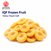 Diepvriesfruit IQF Diepvriesperzik Premium Kwaliteit Rijk aan Vitamine C & Antioxidanten