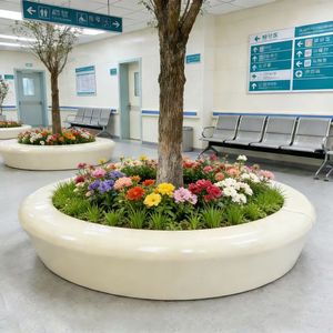 Silla de Jardín B38 de Fibra de Vidrio, Resistente a la Intemperie, Diseño de Mediados de Siglo, Ecológica, Fácil de Limpiar, Silla de Ocio para Visitantes - Product Image 1