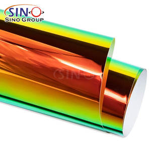 Film holographique dichroïque arc-en-ciel rose or Vinilo Adhesivo Permanet Autocollant <span class=keywords><strong>Oracal</strong></span> <span class=keywords><strong>651</strong></span> DIY Craft Vinyl Roll Laser Chrome - Product Image 1