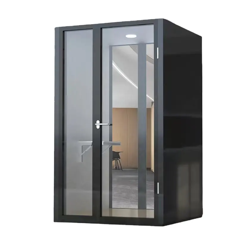 Cabina telefónica acústica para reuniones de oficina privada de nuevo diseño, cabina insonorizada para estudio de trabajo de oficina