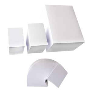 Jinlan 180gsm hai mặt giấy ảnh bóng kỹ thuật số phun giấy nghệ thuật 2 mặt A4/A3 thẻ kinh doanh tự làm menu mời cao - Product Image 6