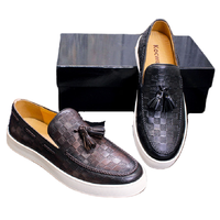 2231-13 Chaussures décontractées de haute qualité pour hommes, printemps-automne, mocassins à enfiler en cuir véritable, chaussures de course pour hommes