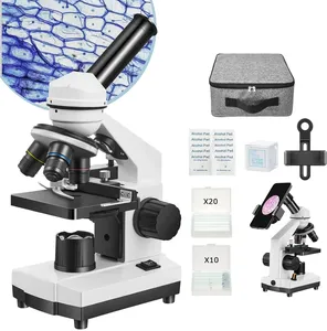 scientific toys for kids microscopio de juguete student biological monocular microscope