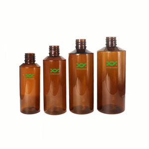 Chai nhựa PET PCR màu nâu rỗng 200ml 6.8oz có vòi xịt và in lưới, giá sỉ, dùng cho dầu gội - Product Image 4