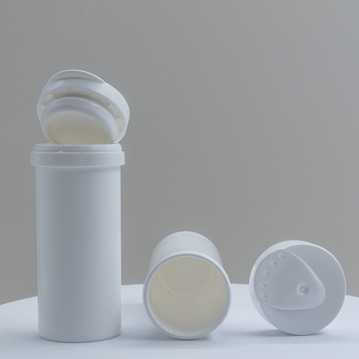 Portable PP Plastic Pharmaceutical Tube, Multivitamin & Calcium Effervescent Tablet Packaging with Desiccant Stopper