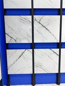 Carrara trắng hiện đại vuông 60x60cm 24x24 đánh bóng Sứ sàn tường gạch bóng ánh kháng khuẩn tài sản cho phòng - Product Image 4