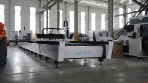 เครื่องตัดไฟเบอร์เลเซอร์แบบมุมเอียงขนาดใหญ่ พื้นที่ทำงาน 6550x2530 มม. กำลังไฟ 6000-60000 วัตต์ สำหรับการตัดแบบมุมเอียง V X Y บนโลหะ - Product Image 3