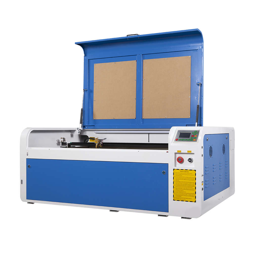 1000*600mm área de trabalho cnc máquina de corte a laser para madeira de couro do monograma