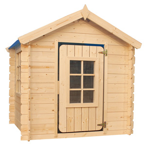 Timbela Playhouse en bois M570M-1 pour enfants L111 x P114 x H121 cm Garden Playhouse for Summer Fun! Pour Cabanes Jardin Chambres! - Product Image 2