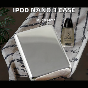 Thanh-Thiết kế kim loại trở lại nhà ở bìa cho <span class=keywords><strong>iPod</strong></span> Nano 3 tương thích với 4GB & 8GB Pin trường hợp - Product Image 2