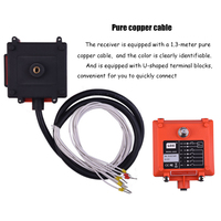 Control remoto Fabricante Q404 Grúa industrial 433Mhz elevador de tijera botón de elevación universal inalámbrico Radio Control remoto