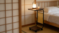Étagère de rangement à double niveau, table basse, table d'appoint, table basse simple/table d'appoint