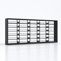Étagère en acier Mobilier scolaire pour bibliothèque Livre pour salon Bureau Chambre