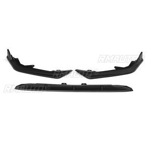 3x Car Front Bumper <b>Lip</b> <b>Splitter</b> Front <b>Lip</b> Chin Bumper Body Kits Diffuser for Honda for Civic Eleventh 11th Generation 2021-2022 - Product Image 2