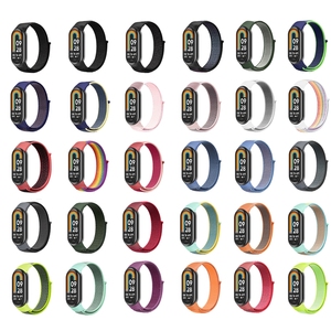 Nuevo <span class=keywords><strong>mejor</strong></span> para <span class=keywords><strong>Xiaomi</strong></span> Mi <span class=keywords><strong>Band</strong></span> 8 Loop Nylon Watch <span class=keywords><strong>Band</strong></span> Watch Bandas de repuesto Smart - Product Image 3