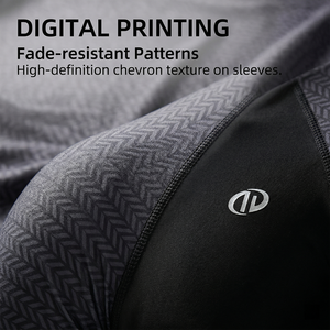 Maglia a Compressione a Maniche Lunghe da Uomo con <span class=keywords><strong>Protezione</strong></span> UV per BJJ No Gi, Surf, Nuoto, Allenamento in Palestra, Asciugatura Rapida - Product Image 4