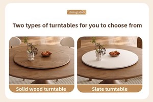 Set di Arredamento di Lusso Moderno <span class=keywords><strong>per</strong></span> Sala da Pranzo 2025 Sedia e <span class=keywords><strong>Tavolo</strong></span> in Legno Massello <span class=keywords><strong>con</strong></span> Design in Lasta di Roccia Assemblato <span class=keywords><strong>per</strong></span> Uso in <span class=keywords><strong>Cucina</strong></span> - Product Image 3