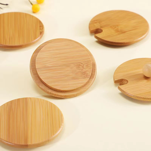 Tasse à eau scellée à couvercle en bambou bricolage avec logo personnalisable en <span class=keywords><strong>bois</strong></span> de caoutchouc de hêtre et pin pour les services de fabrication pour un design personnalisé - Product Image 3