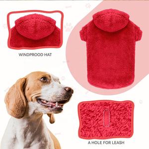 Bata de Baño <span class=keywords><strong>para</strong></span> <span class=keywords><strong>Perros</strong></span> de Alta Calidad, de Forro Polar Sólido, Estilo Hotel, Sudadera con Capucha <span class=keywords><strong>para</strong></span> Invierno, <span class=keywords><strong>para</strong></span> <span class=keywords><strong>Perros</strong></span> Pequeños y Medianos - Product Image 6