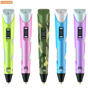 Jumon Electronic 3D Printing Pen with 9M <b>PLA</b> <b>Filament</b> Consumables High-Temperature 3D Pen Graffiti Tool Intelligent Toy - Product Image 3
