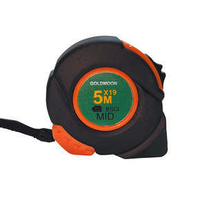 GOLDMOON-herramientas de construcción de color naranja, 5 m, <span class=keywords><strong>7</strong></span>,5 metros, agarre eléctrico, cinta métrica de acero personalizada con nombre personalizado - Product Image 5