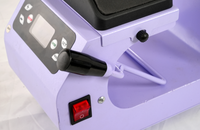 Presse à chaud électrique automatique CYCH2358 110V pour casquettes, avec moule en aluminium, coussinet en silicone et minuterie numérique pour transfert thermique