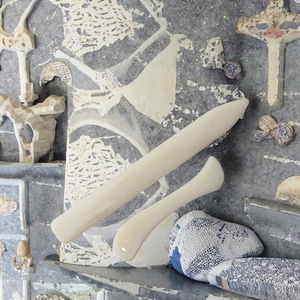 Outil de pliage en os poli pour la reliure de livres, le scrapbooking, le pliage de papier, le cuir Angel FAIZA CRAFT - Product Image 3