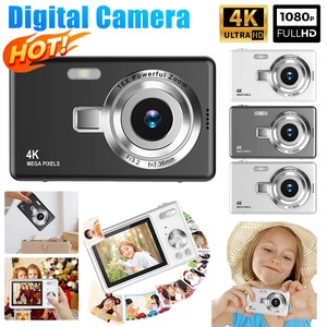 Caméra numérique Q12 <span class=keywords><strong>pour</strong></span> photographie et vidéo, fabriquée en Chine, 75MP, 4K, 1080P, zoom 16x, capteur CMOS, prise en charge de la carte SD - Product Image 1