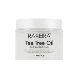 Natural Whitening Sugar Body <strong>Scrub</strong> Exfoliating <strong>Cream</strong> <strong>Facial</strong> Body Organic Skin Care Tea Tree Oil Sea Salt Body <strong>Scrub</strong> - Product Image 1