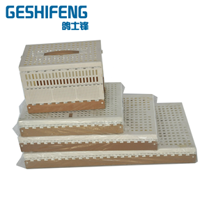 Geshifeng katlanabilir ulaşım kuş kafesi plastik yarış güvercin papağan için dayanıklı nefes açık kafesleri - Product Image 4