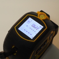 Télémètre laser industriel DEWEN 4-en-1, 60 m, précision de 2,0 mm, 2 piles AAA, pour la construction et le bricolage