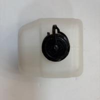 Tondeuse à gazon blanche Conteneur d'huile Accessoires Débroussailleuse Tondeuse 40 Tarière de terre Réservoir de carburant Conteneur d'essence Assemblage JIS 20L