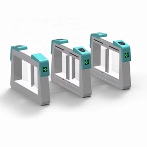 Elegante Puerta Batiente Peatonal con Diseños Especiales y Acceso por Huella Dactilar, Palma de la Mano, RFID y Código QR para Gimnasios, Oficinas, Clubes y Edificios Inteligentes - Product Image 2
