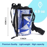 Ceinture populaire personnalisée sac de craie d'escalade seau de craie de poudre de magnésium avec porte-brosse élastique