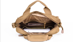Bolsa de Documentos Táctica para Exteriores, Estilo Maletín, con Sistema Molle, Extensible, con Bolsillo Adicional - Product Image 5