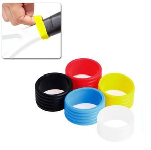 Anneau d'étanchéité en silicone pour raquette de tennis, bande de maintien pour poignée, anneau absorbant la transpiration, anneau de fixation - Product Image 1