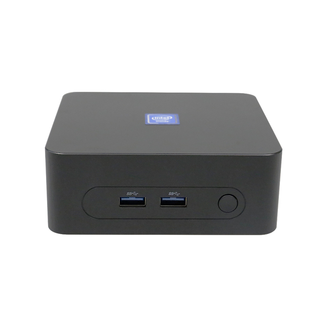 EGLOBAL New Intel N100 Quad Core Mini PC with 2x Type-C DDR4 SSD Linux/Win11 HD Display for Business Use