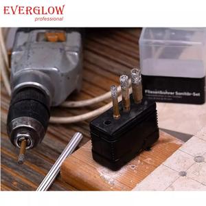 Set <span class=keywords><strong>trapano</strong></span> diamantato in tassello principale dimensioni 6mmx 2/8mm/10mm <span class=keywords><strong>trapano</strong></span> sanitario per ceramica vetro porcellana gres marmo e granito - Product Image 2