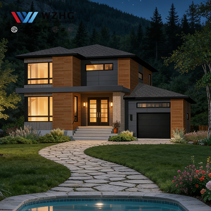 Villa en acier léger résistante aux ouragans, 2 étages, pour complexe hôtelier, vente en gros, normes IBC - Product Image 1