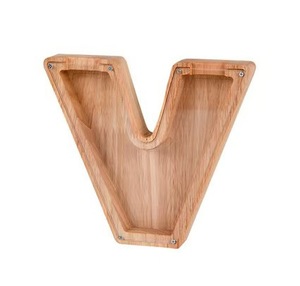 Salvadanaio in Legno a Forma di Lettera, Design Inglese con 26 Lettere, Portatile, di Alta Qualità, Ecologico, per Bambini - Product Image 6