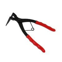 Pince à anneau élastique cylindrique robuste dissolvant d'anneau interne pince à circlips de retenue pince à bec long de flexion à 90 degrés