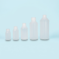 Bouteilles en plastique à col étroit de qualité supérieure, résistantes aux fuites, en HDPE et PET, pour le stockage de produits chimiques, emballages industriels et de laboratoire