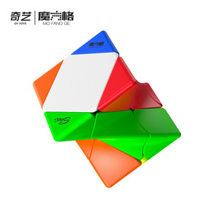 Cubo Mágico Qiyi Twisted Slant 3x3, Juguete Creativo para Adolescentes, Cubo que Estimula el Cerebro - Product Image 1