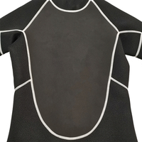 Combinaison de plongée RTS pour hommes 3mm Shorty Back Zip Full Free Combinaison de plongée pour la plongée en apnée et le surf