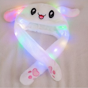 Vaca unicornio <span class=keywords><strong>Orejas</strong></span> <span class=keywords><strong>de</strong></span> conejo sombrero movimiento <span class=keywords><strong>Pikachu</strong></span> conejo suave saltar gorra divertido juguete niñas dibujos animados Kawaii sombrero <span class=keywords><strong>de</strong></span> peluche juguetes para chico adulto - Product Image 5