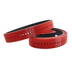 Correa de Distribución de Goma Roja con Recubrimiento Superficial HTD 824-8M OEM para Imprentas, 30 mm de Ancho, 5 mm de Paso, 50 Dientes - Product Image 1