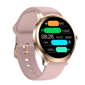 Montres intelligentes DF EDS L92 pour femmes, coque ronde en métal, tracker de fitness - Product Image 6