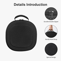 NOUVEAU Étui pour casque VR en nylon EVA avec fermeture éclair pour Apple Vision Pro 2/3/3S - Sac de rangement durable, portable, antichoc et étanche (Personnalisé)